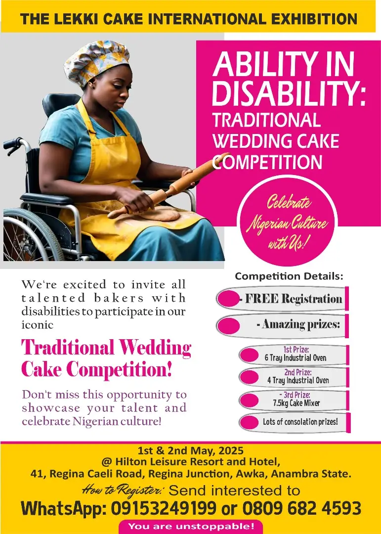 Disabled-people-Lekki-cake-international-competition